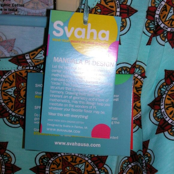 Discontinued NWT Svaha Mandala Pi fit & flare dress - Picture 4 of 16